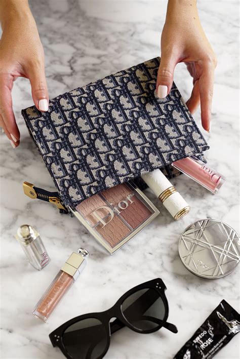 dior makeup purse|designer dior makeup bag.